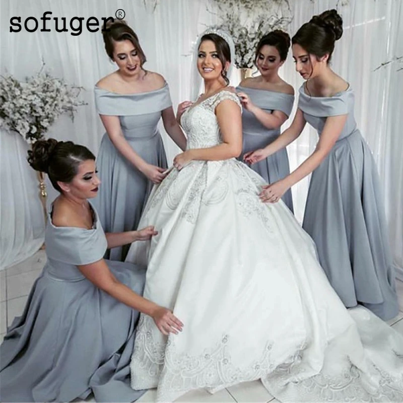 light grey occasion dress