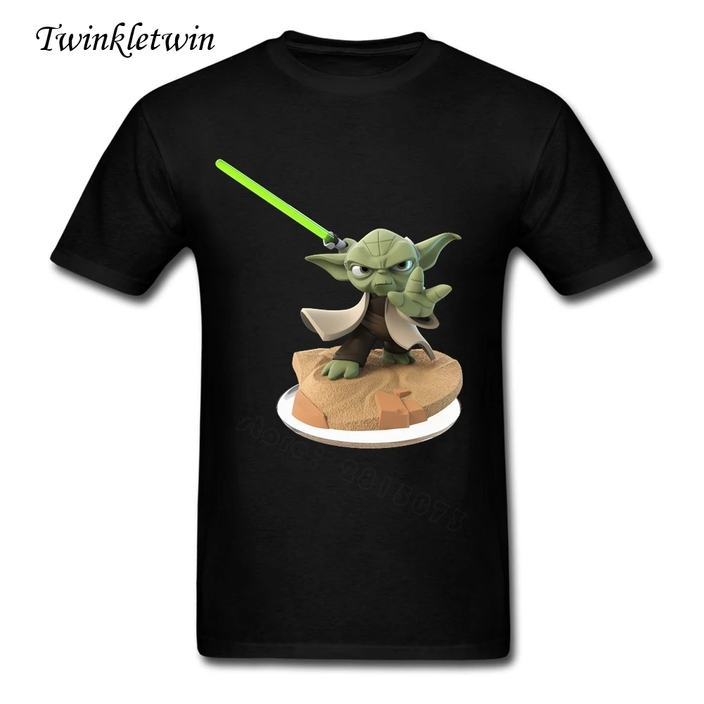 2018 Brand Clothing Men Yoda T Shirts Pop Style Mens 100 Cotton Star