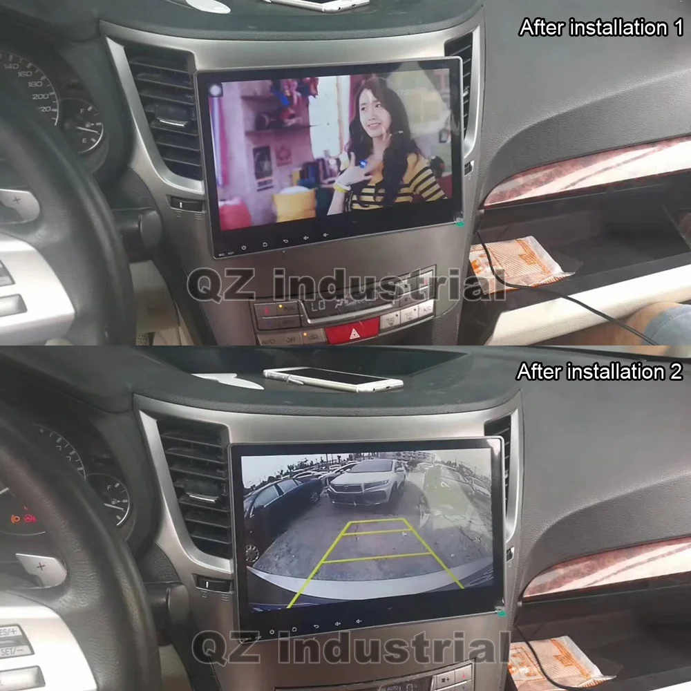 

QZ industrial HD 10.2" IPS 2.5D Android 8.1 T3 for Subaru Outback Legacy Car Radio dvd player with 3G 4G GPS WIFI Navi Radio RDS