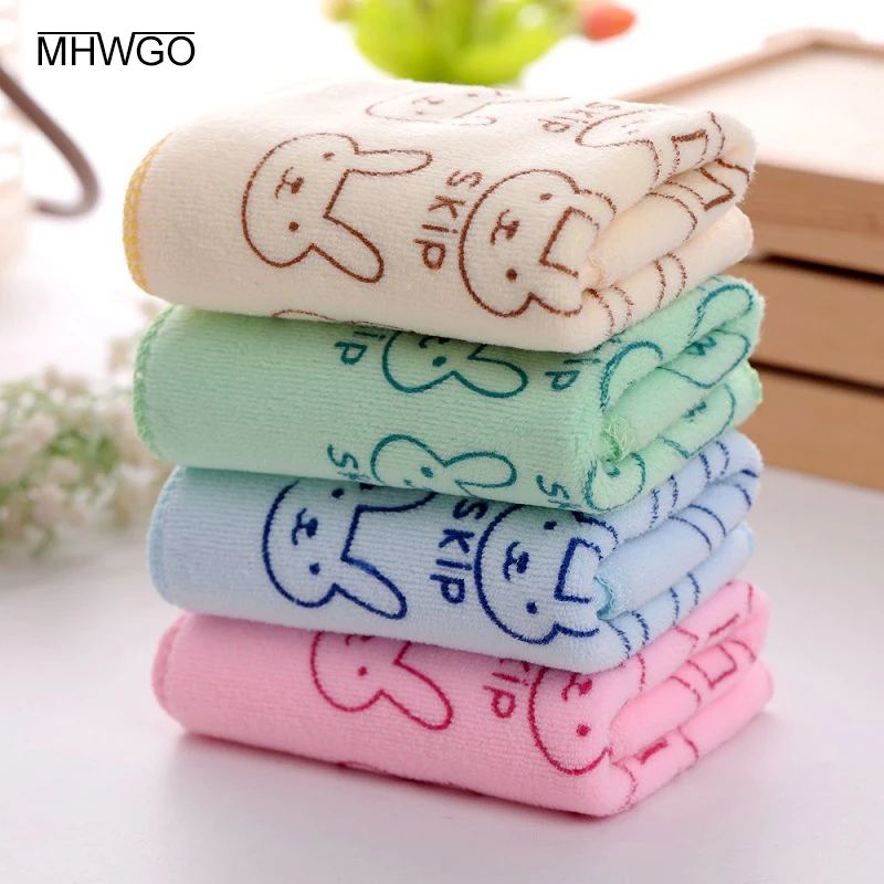 

MHWGO Cute Baby Face Towel Microfiber Absorbent Drying Bath Beach Towel Kids' Things