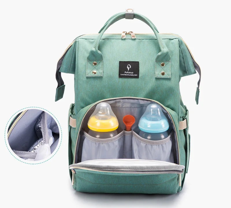 Goedkoop Grote Capaciteit Luiertas Rugzak Waterdichte Moederschap Bag Baby Luiertassen Met USB Interface Mummie Reistas Voor Wandelwagen