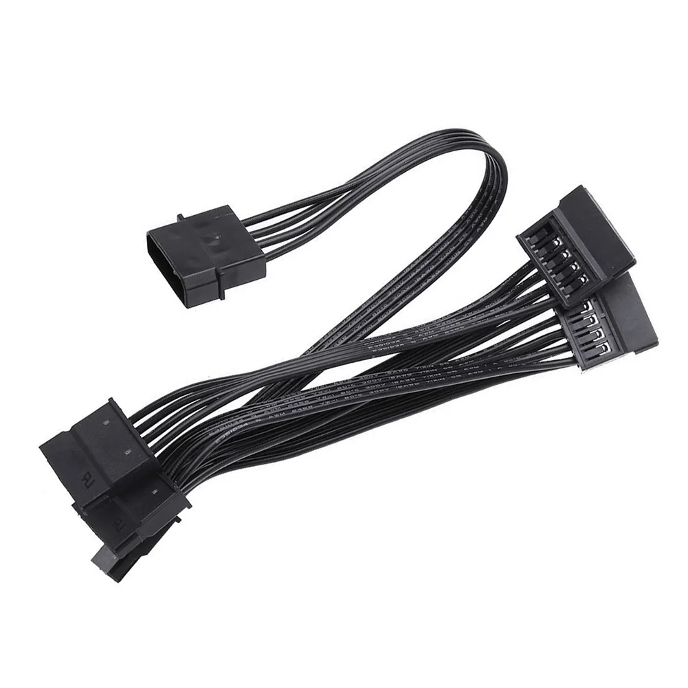 4 Pin IDE to 5 Serial SATA Straight Hard Drive Power Wire Line Adapter Cable Q99 DJA99-in Computer Cables & Connectors from Computer & Office on ...