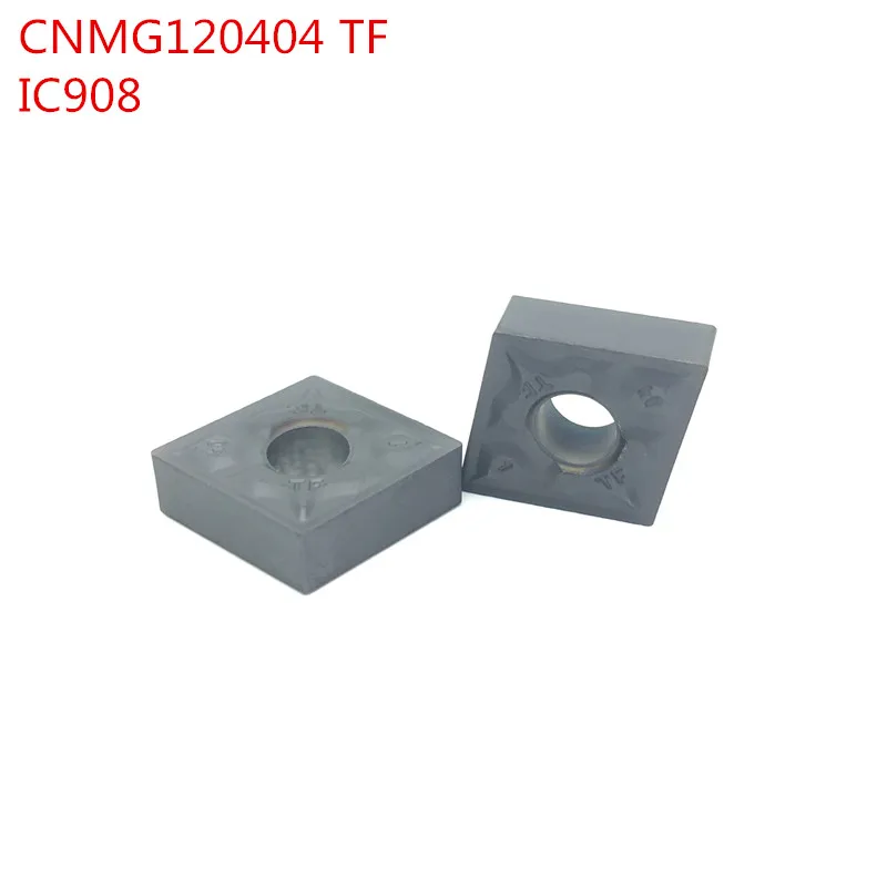

CNMG120404 TF IC908 50PCS carbide inserts External latter cutter turning tool cnc machine cutting tools tungsten carbide