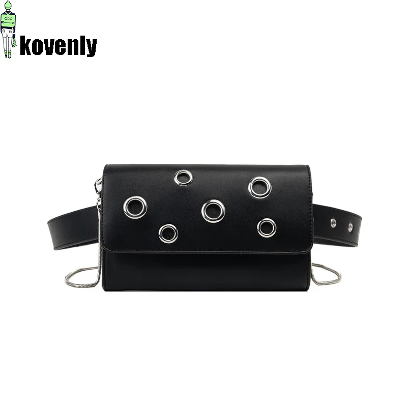 

Waist pack Women Leather Belt Bags Girl Fanny Pack Mini Phone Pouch Fashion Waist Bag Female Messenger Leg Bags Shoulder 030486