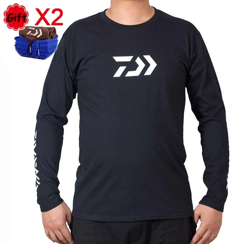 

Spring Autumn Fishing Clothing Long Sleeve Outdoor Breathable T Shirt Quick Dry Anti UV Cotton Fishing Hiking Camping Jersey