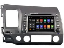 Android 7″ 5.1 car dvd player GPS for HONDA CIVIC 2006-2011 GPS NAVI AUDIO RADIO BLUETOOTH WIFI 3G map free camera mirror link