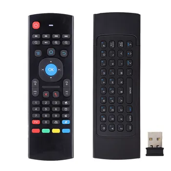 

CES-MX3 Portable 2.4G Wireless Remote Control Keyboard Controller Air Mouse for Smart TV Android TV box mini PC HTPC