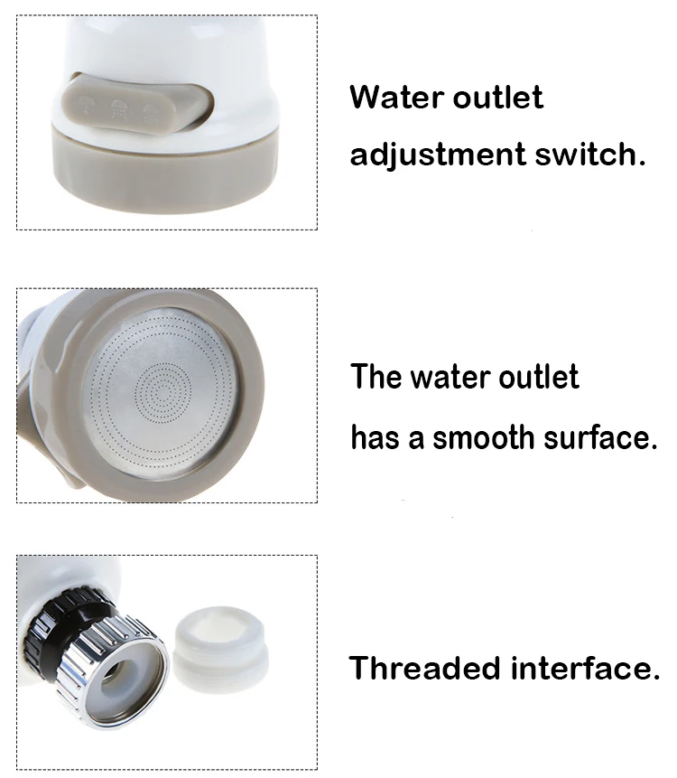 Универсальный подвижный кухонный кран головка 360 градусов ajution регулируемый кран экономии воды фильтр-распылитель