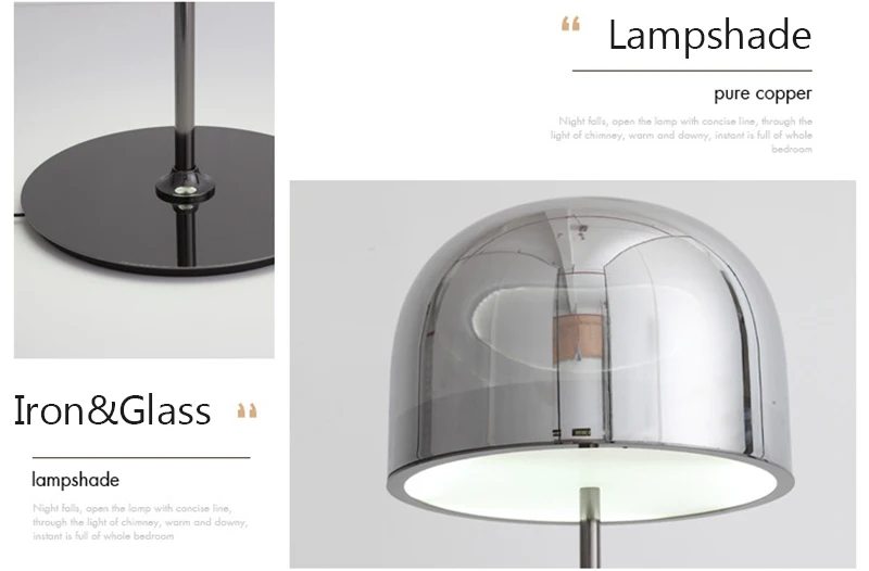 Modern Nordic Minimalist Metal Glass Table Lamp Italy Design Rose Gold Table Light Bedside Lamp For Living Room Study Bedroom (10)