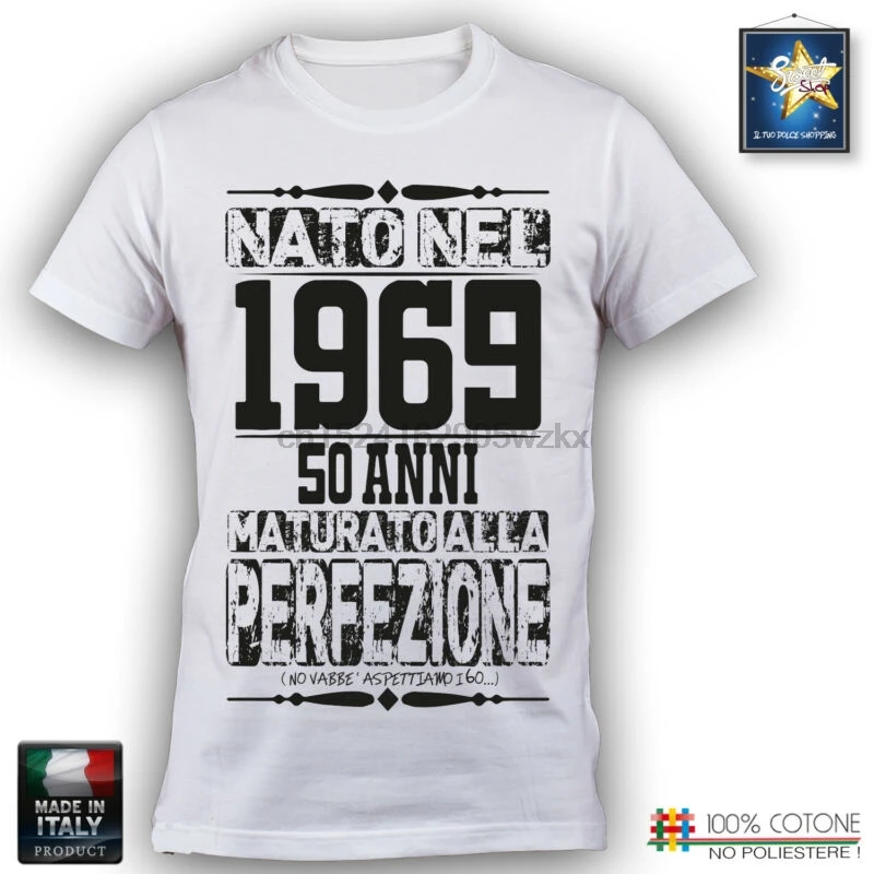 50th Compleanno Regalo Nuovo VINTAGE 1969-T shirt Regalo Divertente 2019 