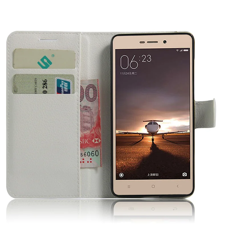 Чехол бумажник с мягким чехлом для Xiaomi reдеми 3 кожаный защитный чехол накладка Pro