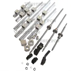 3 SBR20sets + 3 ШВП RM1605 + 3 BK/BF12 + 3 ballnut корпуса + 3 couplerings