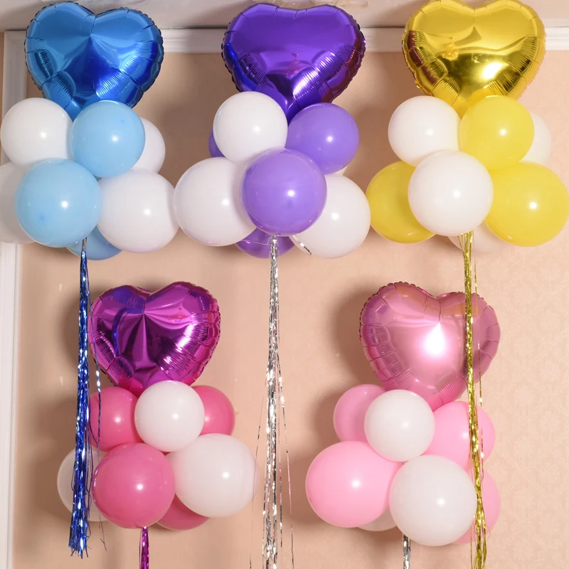 Kuchang-1-set-18-inch-pink-heart-balloon-with-foil-tassel-rain-love-balloons-valentine-s (3)