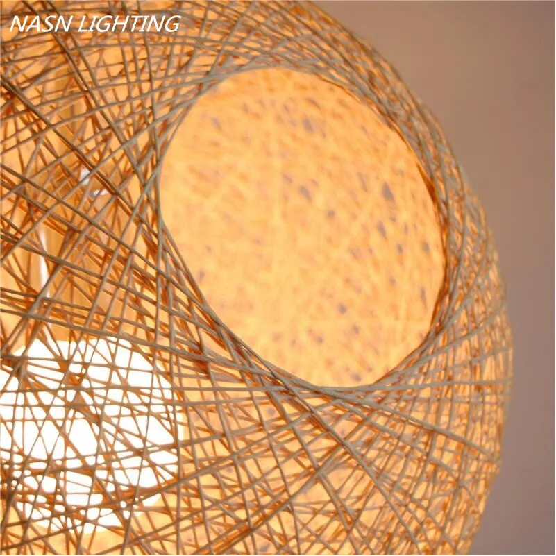 Подвесная лампа Sepa Takraw плетеная из ротанга|pendant lamp|modern wickerwicker pendant lamp |