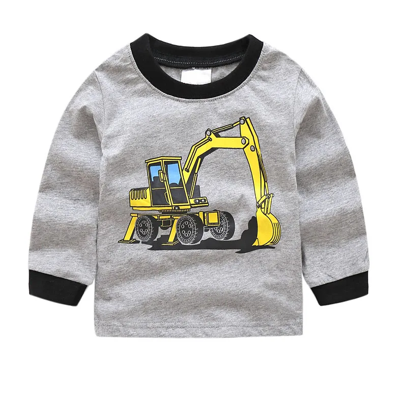 Children's pajamas backhoe pattern (4)