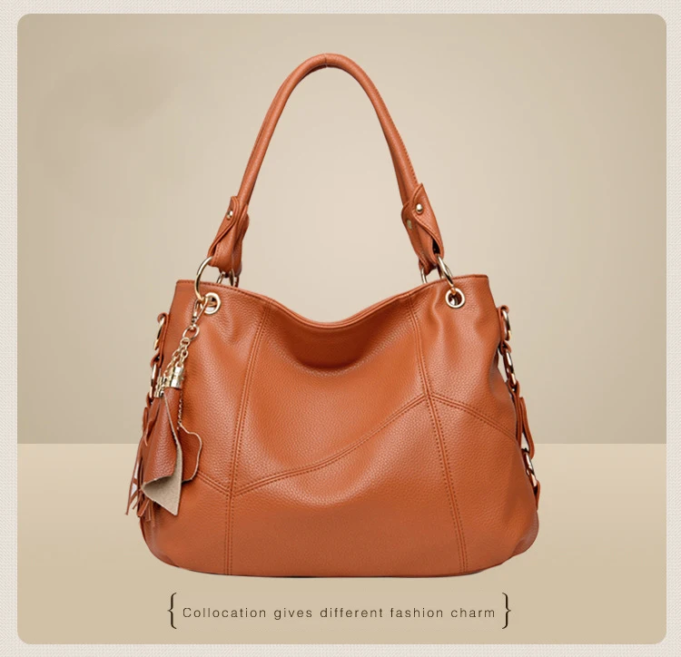 ETONTECK Новая роскошная женская сумка дамская модная сумка с кисточками из натуральной кожи сумка-мессенджер через плечо сумка основная Femme