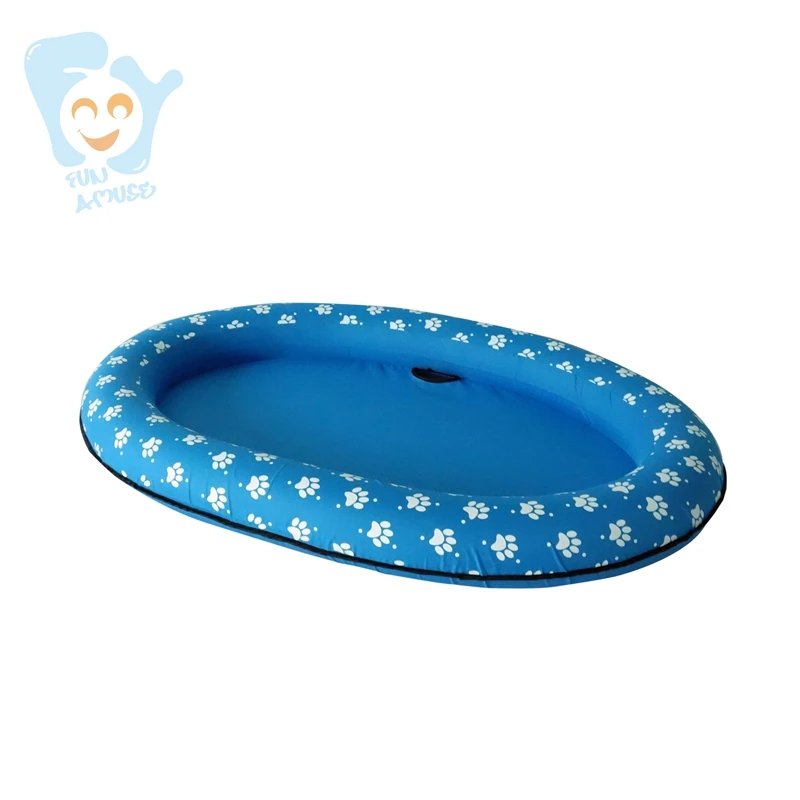 140x90cm Large Inflatable Pet Dog Water Fun Toys Pool Floats Mattress Durable Oxford Cloth with Printing 140x90cm Large Inflatable Pet Dog Water Fun Toys Pool Floats Mattress Durable Oxford Cloth with Printing