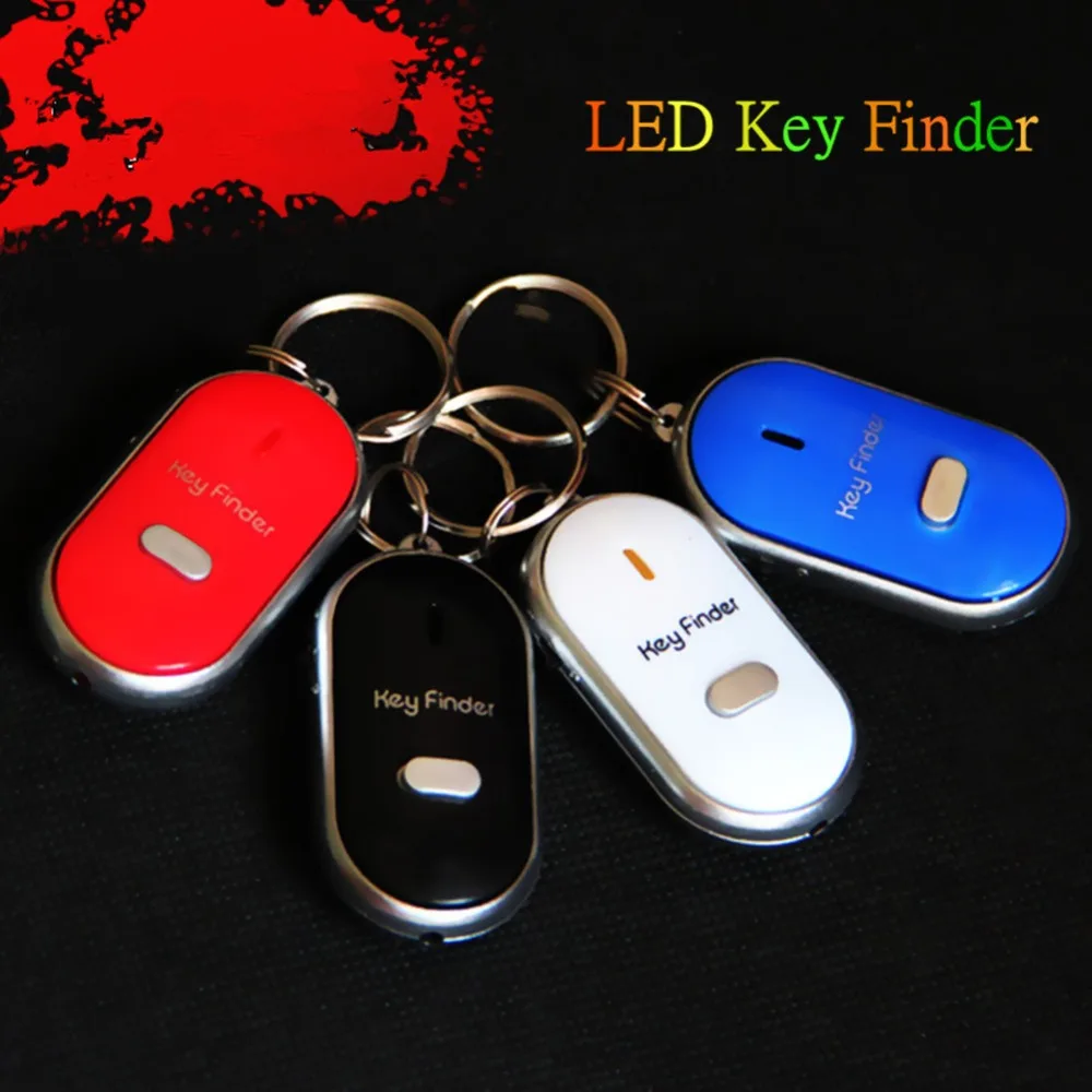 Светодиодный фонарик пульт дистанционного управления звуком Lost Key Motor Finder брелок для ключей с локатором мини-сигнализация Locator напоминание трек Ключ кошелек телефон