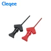 Cleqee P5003 10 unids/set Micrograbbers SMD IC pines pruebas sonda Dupont conectores Test lógico analizador gancho Clip para cables de puente ► Foto 3/5