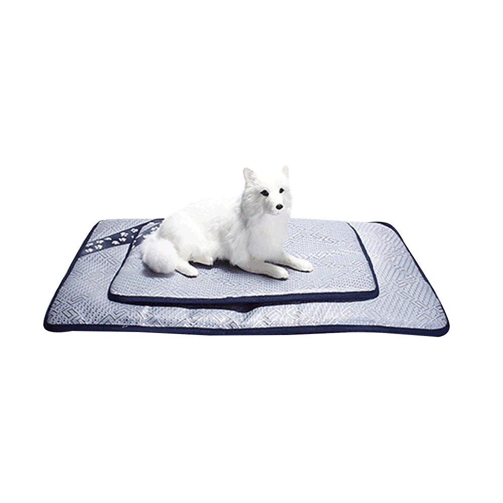 Летний охлаждающий коврик для питомца собаки, кошки, собаки, коврик для кровати, летний ледяной коврик, подушка, чехол для сидения автомобиля, одеяло для сна для питомца, сохраняет тепло