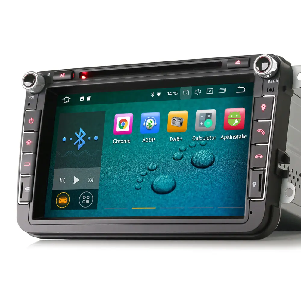 Best 8" Android 9.0 OS Car DVD Multimedia GPS Radio for Seat Toledo 2004-2015 Alhambra 2010-2016 Altea 2004-2015 Altea XL 2007-2015 5