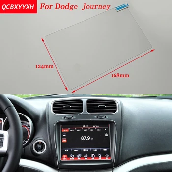 

Car Sticker 8.4 Inch GPS Navigation Screen Steel Protective Film For Dodge Journey Control of LCD Screen Car Styling