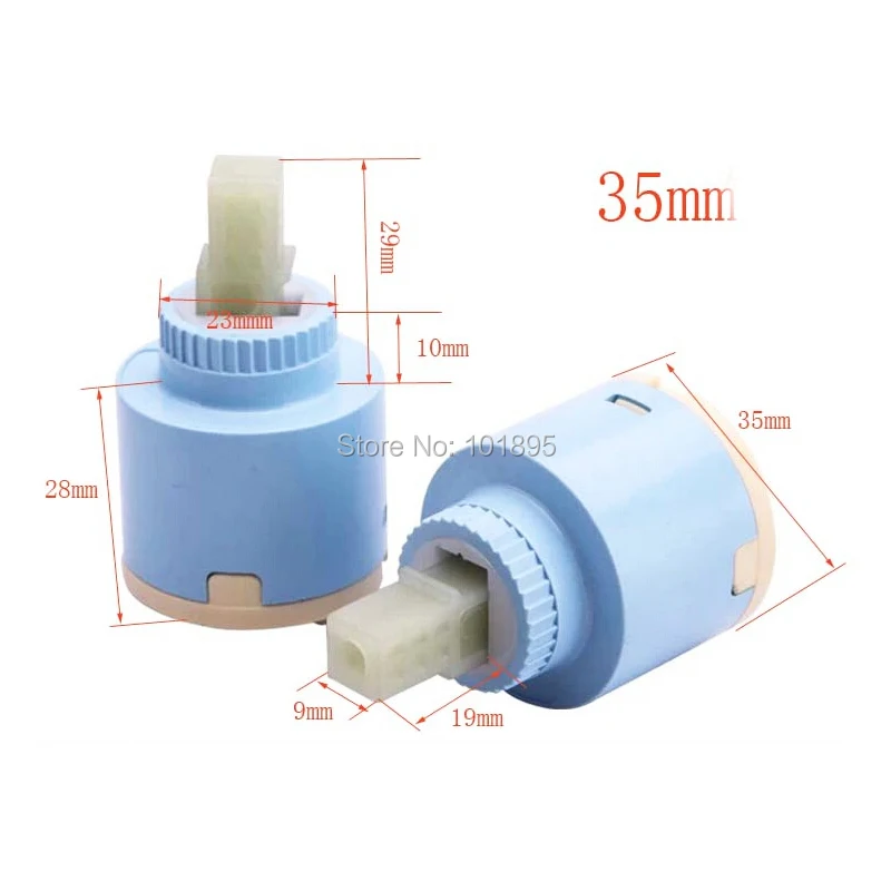 Высокое качество 25 до 40 мм кран пластиковый керамический картридж L17110