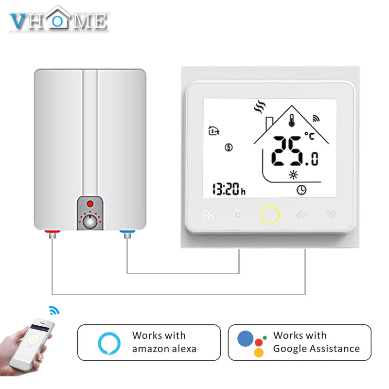 Wi Fi умный термостат температура контроллер для воды/Электрический пол нагрева