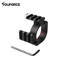 35 мм Двусторонняя рельса 3 слота подходит 20 мм Пикатинни Вивер рейка крепление для лазерного фонарика прицел тактический Охота