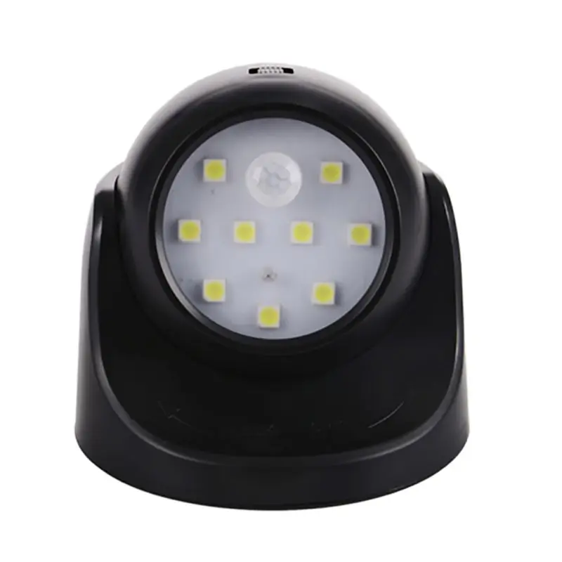 

2018 Yard Night Home Light Yard LED Night Light 360 Degree Rotation Motion Sensor Night Lamp Corridor Wall Light diy