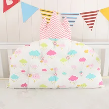 Bed Bumper Backrest Baby Bedside Cushion Cotton Crown Shape Pillow Crib Protector Pillow Baby Room Bedroom Decoration xisayababy nordic style baby bed bumper colorful baby pillow cushion baby bedding crib protector baby room decoration 200cm