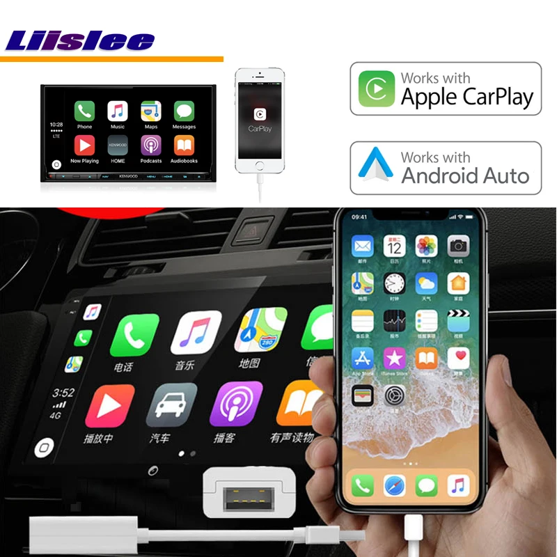 Liislee Android Car Stereos Real time For Apple iOS USB CarPlay iPhone