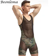 Beonlema формирователь всего тела для мужчин сексуальный боди камуфляж перспектива Корректирующее белье для тела моделирующее нижнее белье эластичное мягкое Корректирующее белье