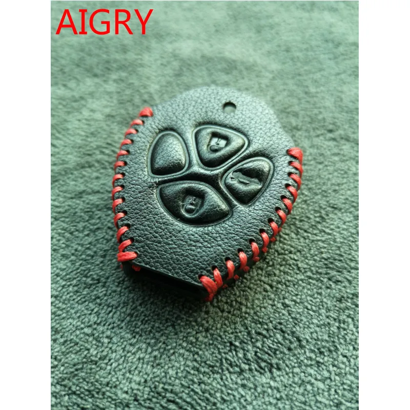 

Top Layer Leather Key Cover Case Car Remote For Toyota Corolla Rav4 Avensis Camry Kluger Landcruiser Prado Yaris Echo Celica