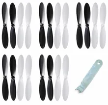 20pcs 55mm propeller and propelle remover for Hubsan X4 H107L H107C H107D RC Quadcopter and propemmer