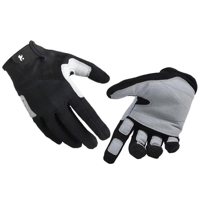 Рок альпинизм, спуск, Зимние перчатки для велоспорта, мужские и женские перчатки для шоссейного горного велосипеда, противоскользящие спортивные перчатки на весь палец