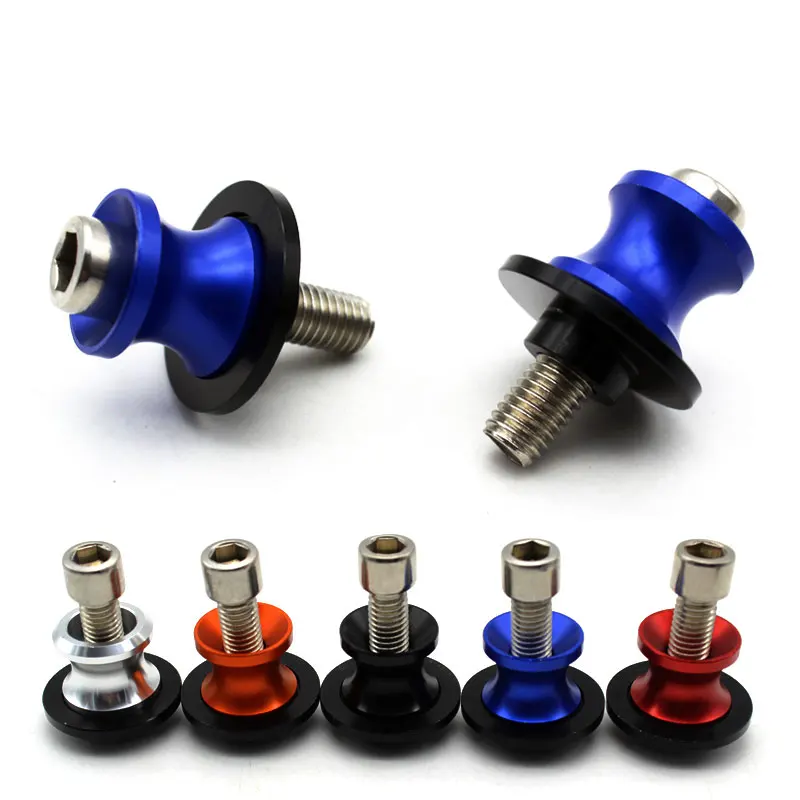 Nuoxintr High-quality aluminum motorcycle CNC bracket Bolt fixed 10mm screw slider for KAWASAKI ER6N Z750 Z750R Z250 Z1000