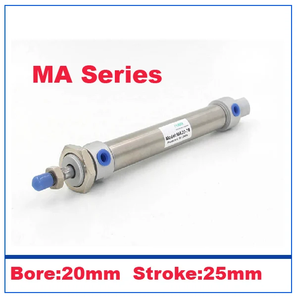 High quality double acting pneumatic small cylinders stainless steel