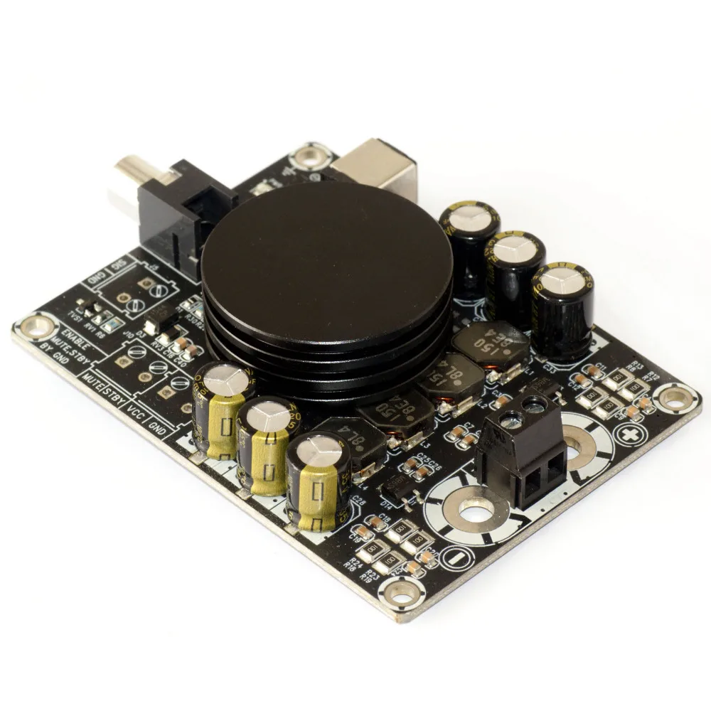 

Class D digital audio amplifier board TPA3116 HIFI 100W Monaural amplifier with subwoofer