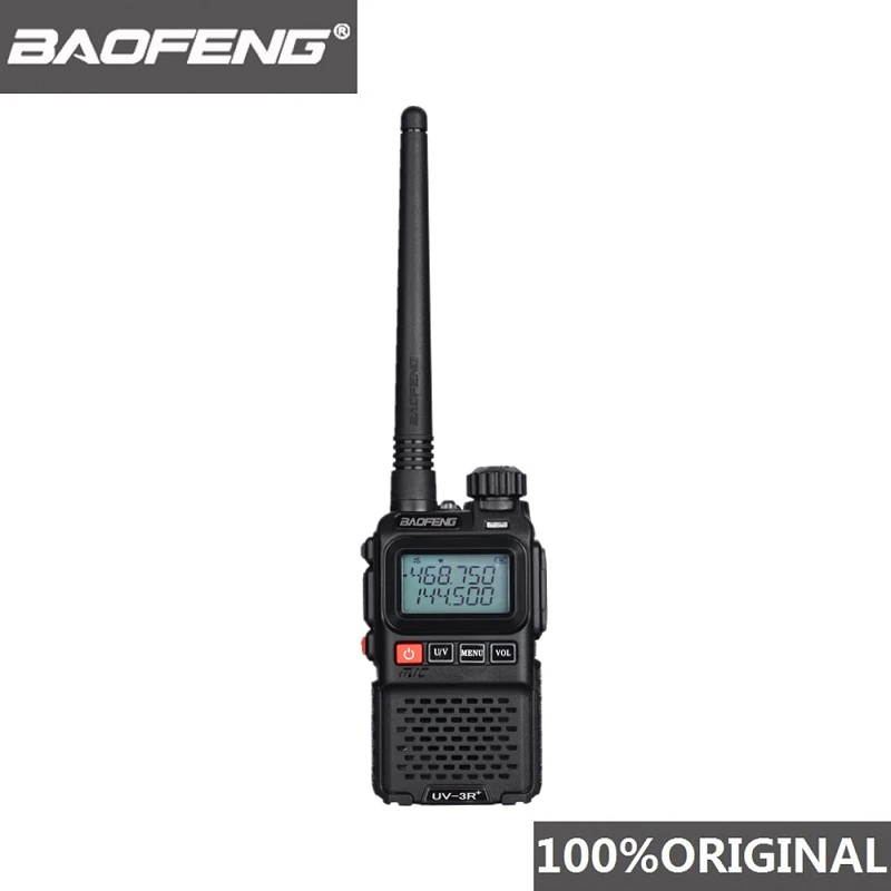 Baofeng UV-3R+ Usb Charger Mini Walkie Talkie UV 3R Plus Kids 2 Way Radio UV3R+ Vhf Uhf Radio Comunicador Talkie-walkie Amador retevis rt21v vhf walkie talkie 2w long range license free vhf radio murs 5 ch usb зарядное устройство двухстороннее радио для наружной сигнализации vox