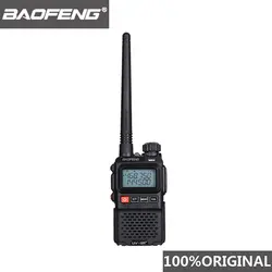 Baofeng UV-3R + Usb зарядное устройство мини-рация UV 3R Plus Дети 2 Пути Радио UV3R + УКВ УВЧ радио Comunicador Talkie-Walkie Amador