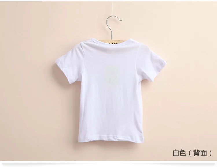 2018 Summer Male Female Baby Child Boy Tiger Animal T-Shirt Short-Sleeve Top  (4)