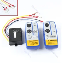 50ft беспроводной лебедки дистанционное управление переключатель телефонная трубка в комплекте для Jeep ATV SUV UTV 12 В и Прямая поставка