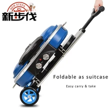 NEW STEPS Outdoor and Indoor gas cooking stove Portable propane camping BBQ grill 3.0KW foldable range suitcase griddle
