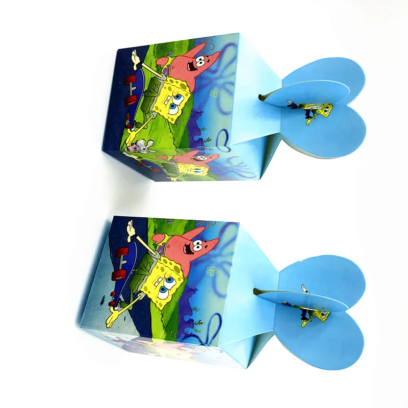 ~ Birthday Party Supplies Patrick Wrap SPONGEBOB SQUAREPANTS MINI GIFT BAGS 2