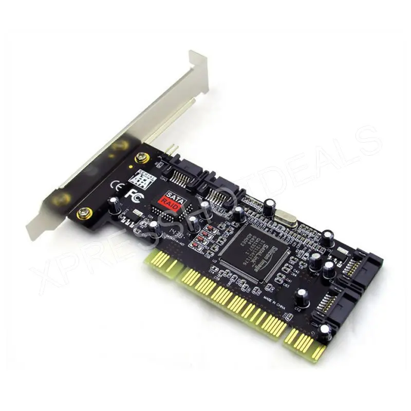 Внутренние порты PCI SATA карта RAID контроллера PCI to SATA 4 порта SATA PCI карта