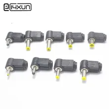 2 шт. 5,5*2,5 2,5*2,1 4,8*1,7 4,0*1,7 3,5*1,35 3,5*1,1 2,5*0,7 5,0*3,0 6,5*4,4 мм 90 градусов DC Мощность разъем для OD5.0mm кабель