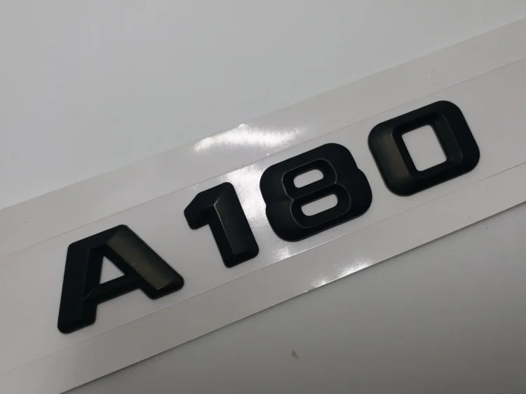 Логотипы задних сапог для Mercedes Benz W176 A Class A160 A180 A200 A220 A250 A260 A280 эмблемы|Наклейки на