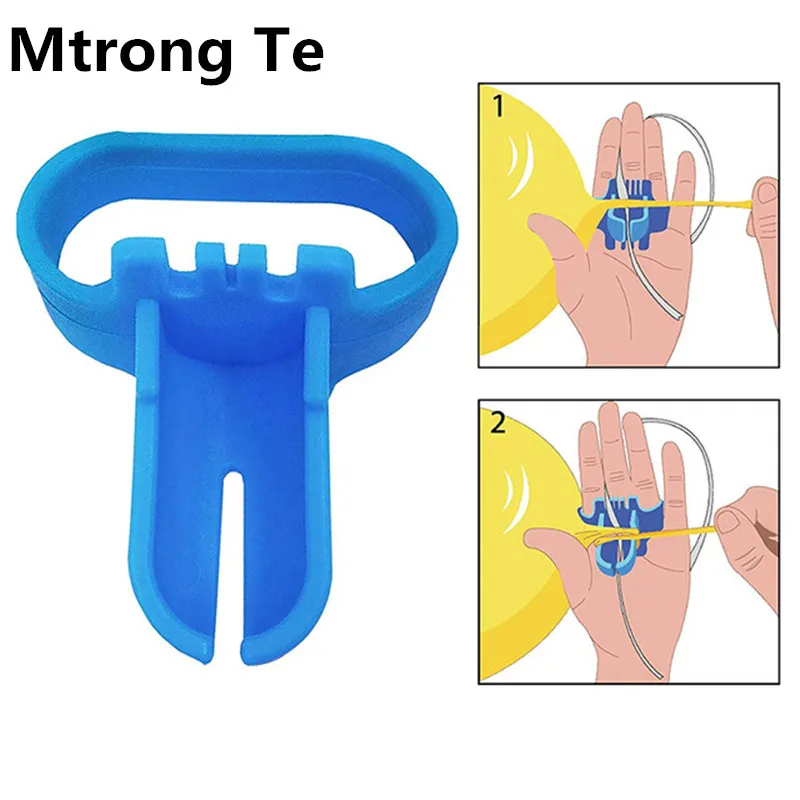 

1Pc Wedding Balloons Arch Garland Decorating Clip Strip Kit Balloon Tape Strip Knot Tying Balloon Knotter Tie Knoting Tool