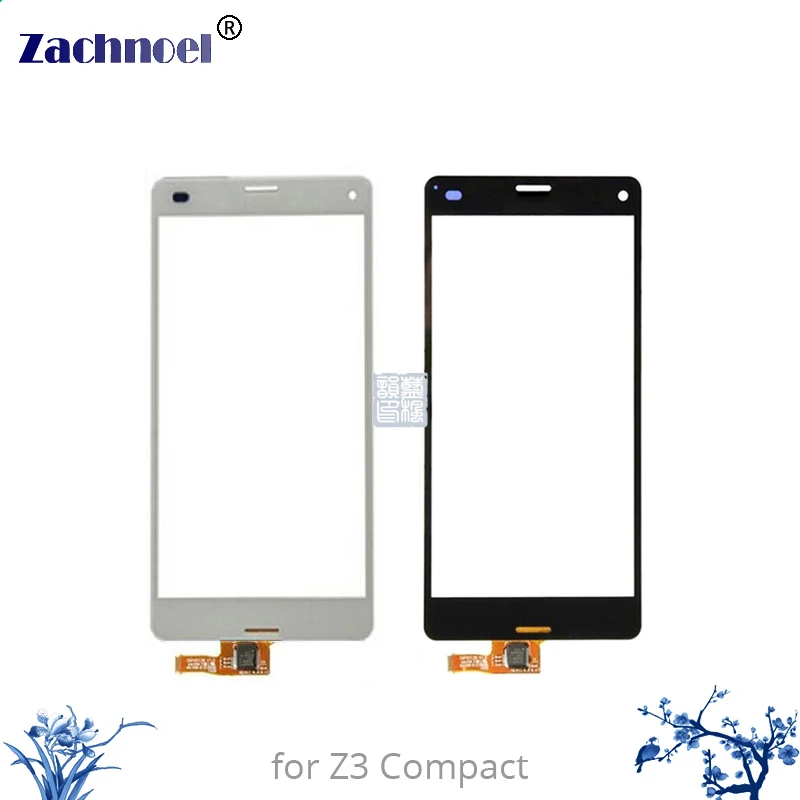 Zachnoel 4.6'' Touch for Sony Xperia Z3 Compact mini D5803 D5833 Screen Digitizer Sensor Lens Front Glass Panel | Мобильные